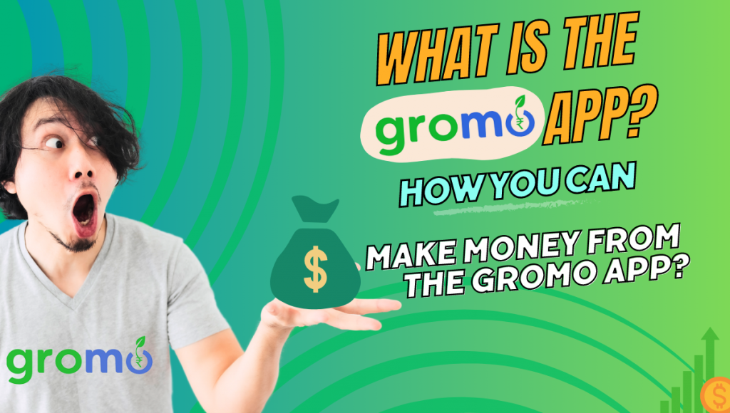 What is the GroMo app? How you can make money from the Gromo app?